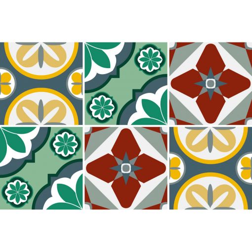 Autocollants de carrelage Windhager Olea 2