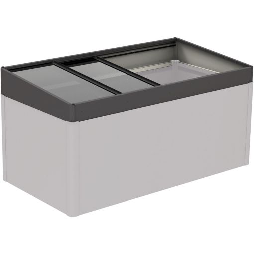 Couvercle pour bac surélevé 2x1 2