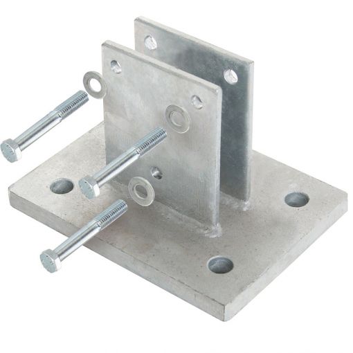 Platine de fixation pour clôture 2