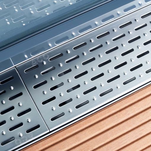 Wzmazingly Système De Caniveau De Terrasse, Ultra-résistant