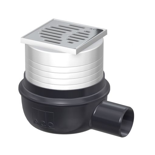 Siphon de douche plat, set 2