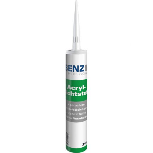 BENZ PROFESSIONAL Mastic acrylique blanc 2