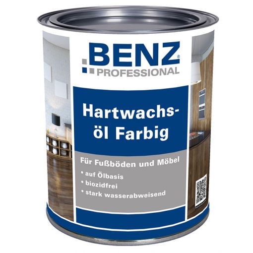 Huile-cire dure teinté BENZ PROFESSIONAL 2