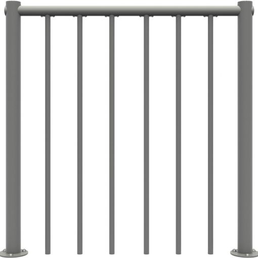 Minka balustrade droite avec barres 2