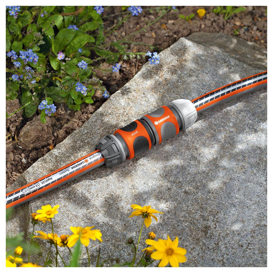 Raccord Robinet GRÜNTEK 1/2" & 3/4" Avec Filtre à Eau Intégré – Connecteur Universel Anti-Impurétés Pour Tuyau D'Arrosage