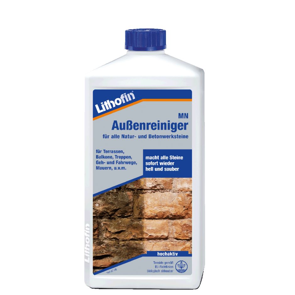 Lithofin WASH MN – Nettoyant Concentré Pierre Naturelle 1 L – Entretien Imprégnation & Finitions