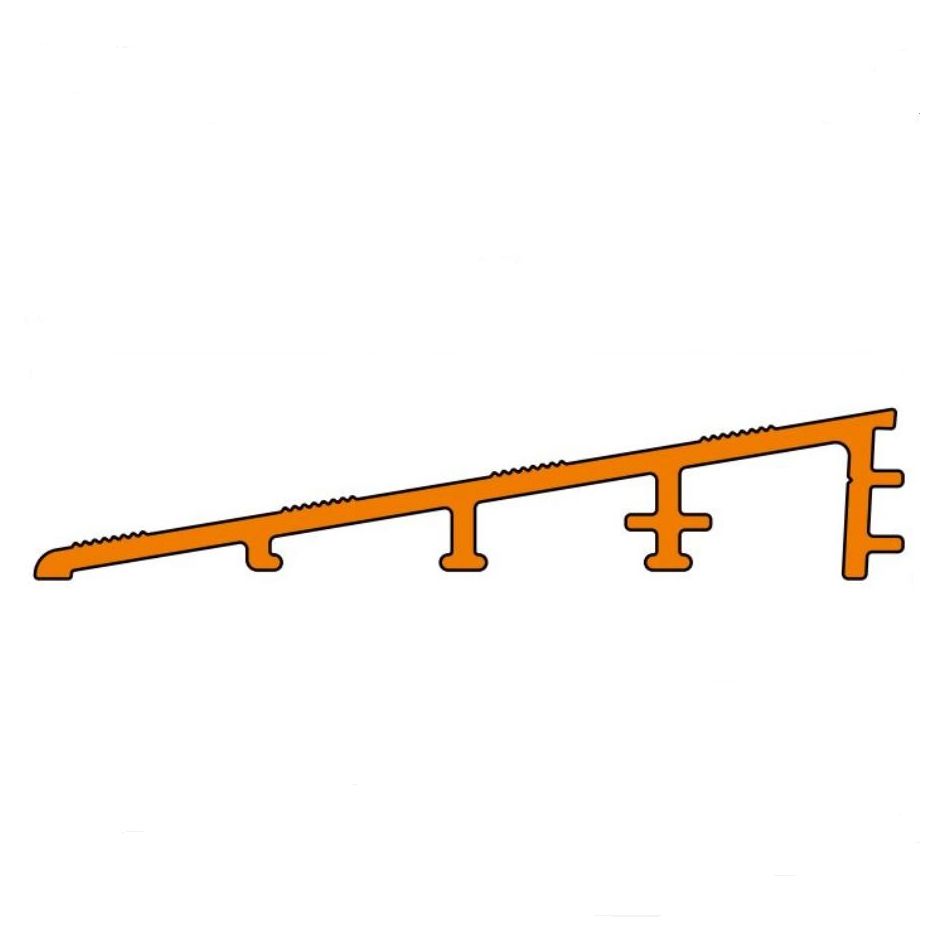 Transition Reno Ramp Schlüter-RENO RAMP K profil de transition aluminium 12,5mm