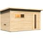 Karibu Woodfeeling Maison de sauna Hytti 6 naturel
