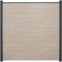 GroJa BasicLine panneau Brise-vue en PVC Sheffield Oak