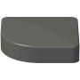 Capuchon de remplacement GroJa pour poteau d'angle alu variable anthracite DB 703