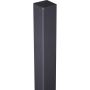 Poteau alu GroJa brise-vue anthracite RAL 7016