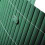 Kit de fixation pour canisse brise-vue vert PVC