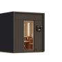 Karibu Woodfeeling Maison de sauna Avenal noir