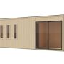 Karibu Woodfeeling Maison de sauna Monterey naturel