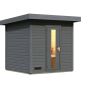 Karibu Woodfeeling maison de sauna Hytti 2 terragrau