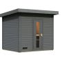 Karibu Woodfeeling Maison de sauna Hytti 3 terragrau