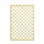 Treillis jardin bois, Wellker différentes tailles, fixé avec acier inoxydable, maillage 10x10cm