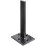 Support de poteau pour poteaux d'occultation Wellker PAN, platine de vissage massive