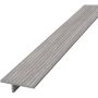 TraumGarten DreamDeck profil en T de transition alu chêne blanchi