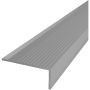 TraumGarten DreamDeck Profil de bord en L en aluminium argenté