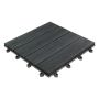 florco WPC dalle de terrasse click 3D anthracite