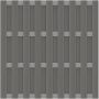 TraumGarten Panneau Brise-vue JUMBO PVC Clôture à lamelles design Alu-anthracite