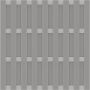 TraumGarten Panneau Brise-vue JUMBO PVC Clôture à lamelles design Gris