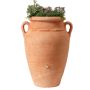 Récupérateur d'eau GRAF amphore antik avec bac à plantes intégré, terracotta