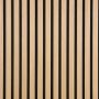FibroTech panneau acoustique bois QUANTI Chêne clair 