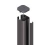 Poteau rainuré, TraumGarten SYSTEM anthracite