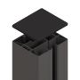 Poteau à serrage, TraumGarten SYSTEM, anthracite