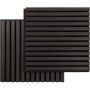 Panneau acoustique mural FibroTech SQUARE Smoked Oak