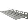 Tablette de douche Schlüter-SHELF-W-S1 EB WAVE acier inoxydable brossé
