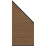 TraumGarten DreamDeck SYSTEM Platinum Kit de raccordement de clôture brun teck
