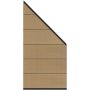 TraumGarten DreamDeck SYSTEM Platinum XL kit de raccordement de clôture mélèze