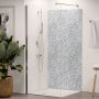 Panneau mural douche aluminium composite Winwall Granit Cristal Grey