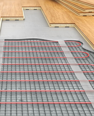 Plancher chauffant électrique