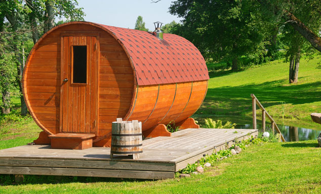 Saunas à l'éxterieur
