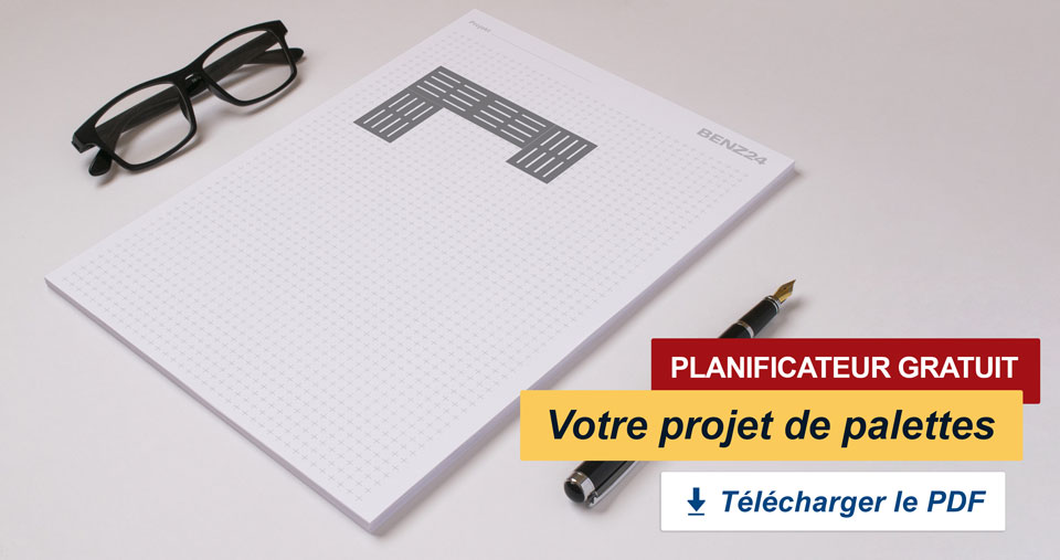 Planificateur pour meubles en palettes